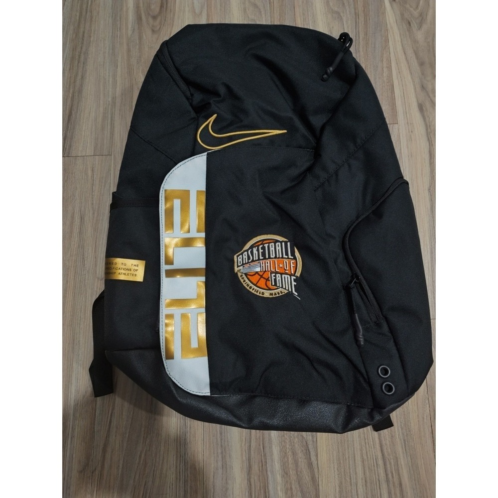 Nike Elite Basketball Hall of Fame Player Issue NCAA Division 1 Backpack Black